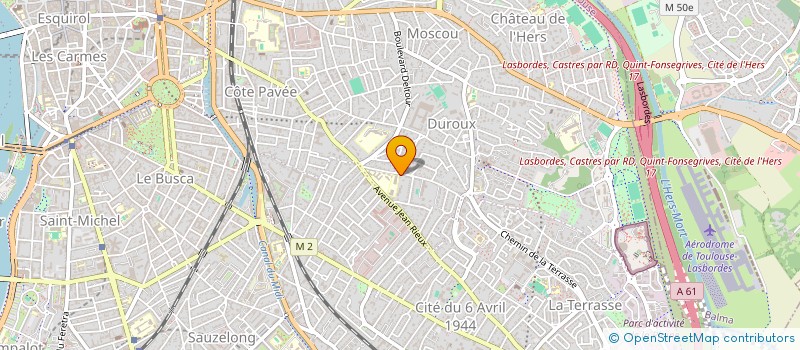 localisation de l'entreprise MONSIEUR MAXIME ROUX LEVRAT à TOULOUSE