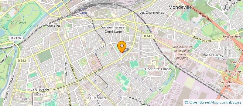 localisation de l'entreprise MONSIEUR MAXIME ROY à CAEN