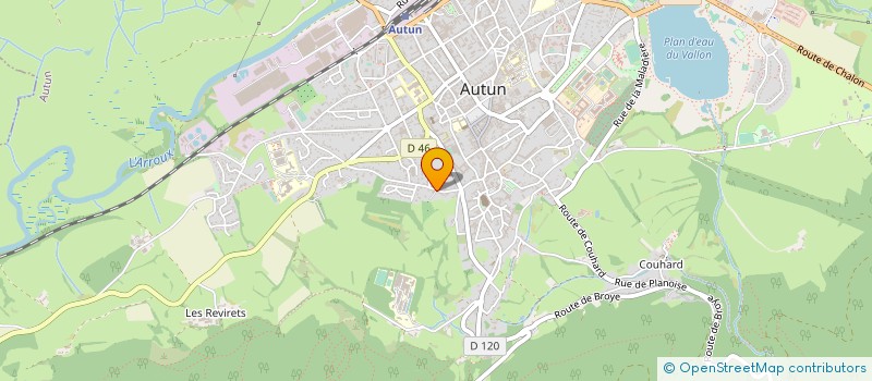 localisation de l'entreprise MONSIEUR MAXIME ROYER  AUTUN