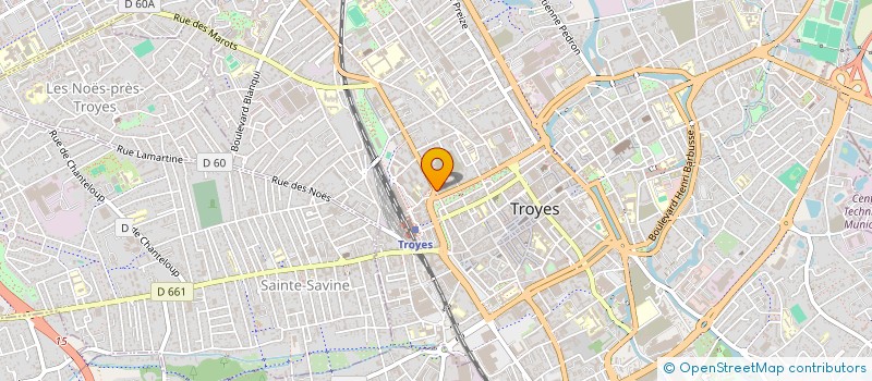 localisation de l'entreprise MONSIEUR MAXIME ROZOY  TROYES