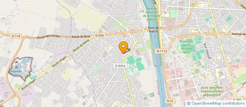 localisation de l'entreprise MONSIEUR MAXIME RTIBI  LE PASSAGE