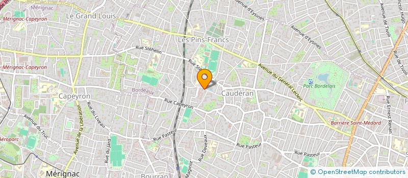 localisation de l'entreprise MONSIEUR MAXIME RUTAGARAMA  BORDEAUX