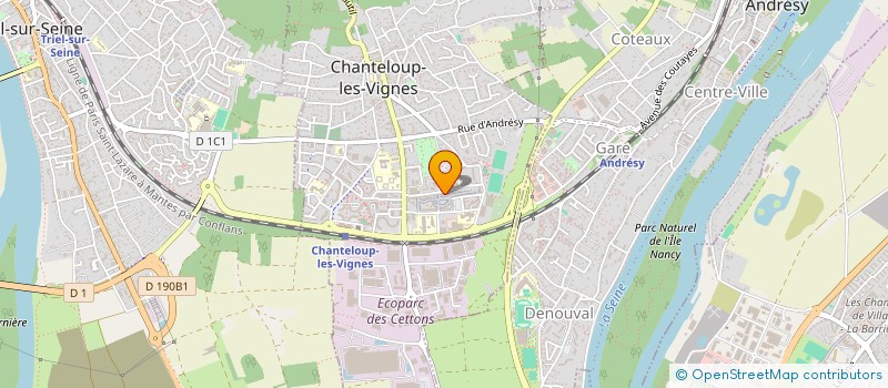 localisation de l'entreprise MONSIEUR MAXIME RYCKEBUSCH  CHANTELOUP-LES-VIGNES