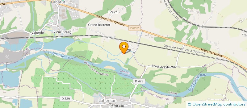 localisation de l'entreprise MONSIEUR MAXIME RYO  LABATUT