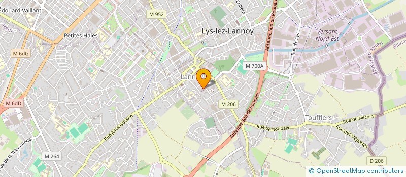 localisation de l'entreprise MONSIEUR MAXIME RYSER  LANNOY