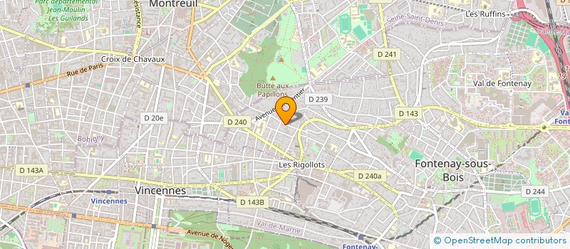 localisation de l'entreprise MONSIEUR MAXIME SABATHE à FONTENAY-SOUS-BOIS
