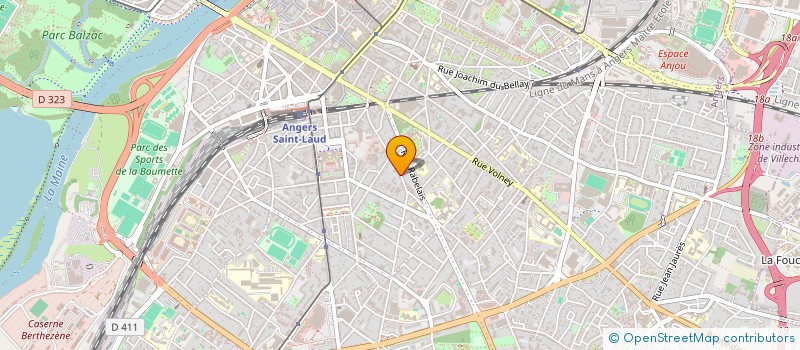 localisation de l'entreprise MONSIEUR MAXIME SAGNARD à ANGERS