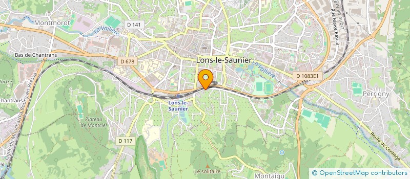 localisation de l'entreprise MONSIEUR MAXIME SAGON  LONS-LE-SAUNIER