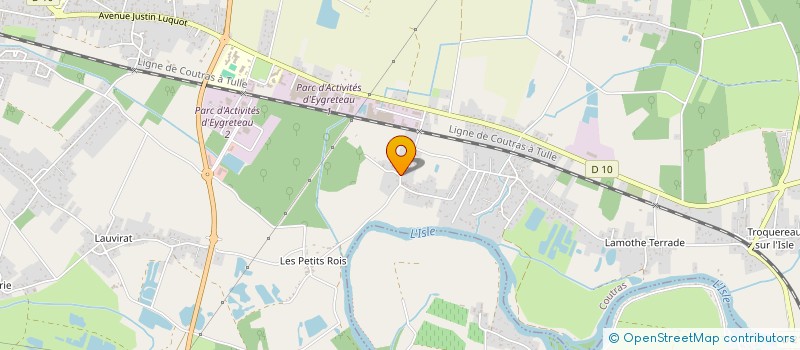 localisation de l'entreprise MONSIEUR MAXIME SAILLY  COUTRAS