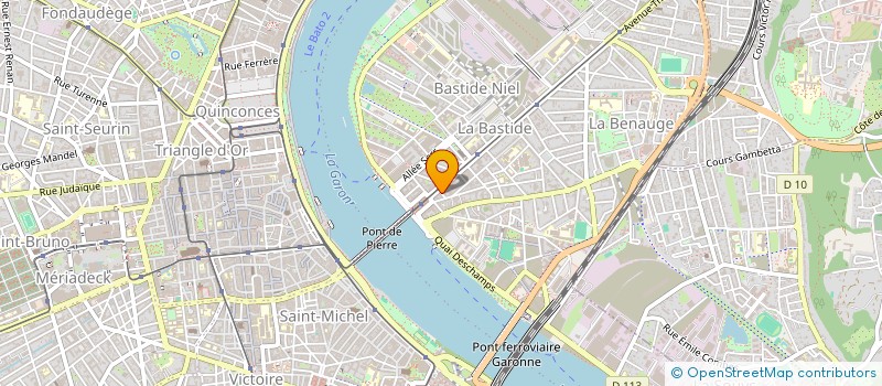 localisation de l'entreprise MONSIEUR MAXIME SAINT-MARC  BORDEAUX