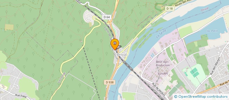 localisation de l'entreprise MONSIEUR MAXIME SAINT-PIERRE  ORIVAL