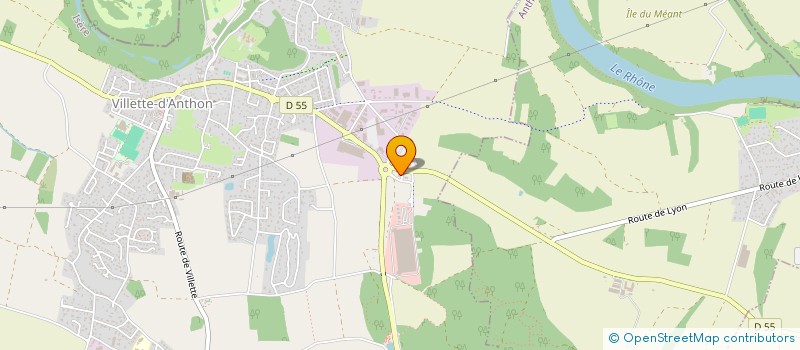 localisation de l'entreprise MONSIEUR MAXIME SALAS  VILLETTE-D'ANTHON