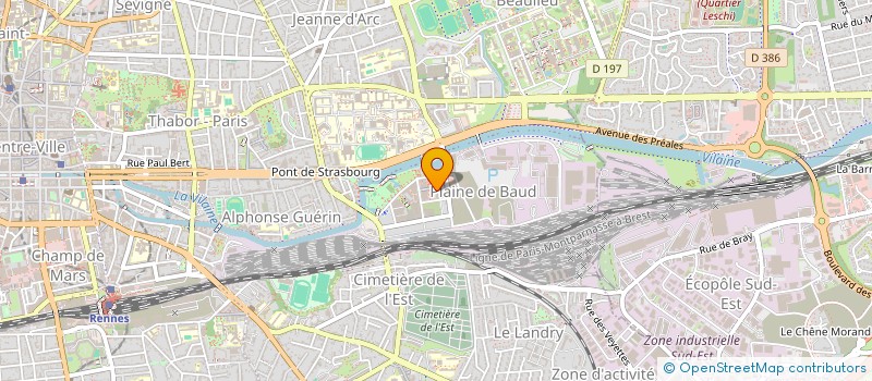 localisation de l'entreprise MONSIEUR MAXIME SALAUN  RENNES