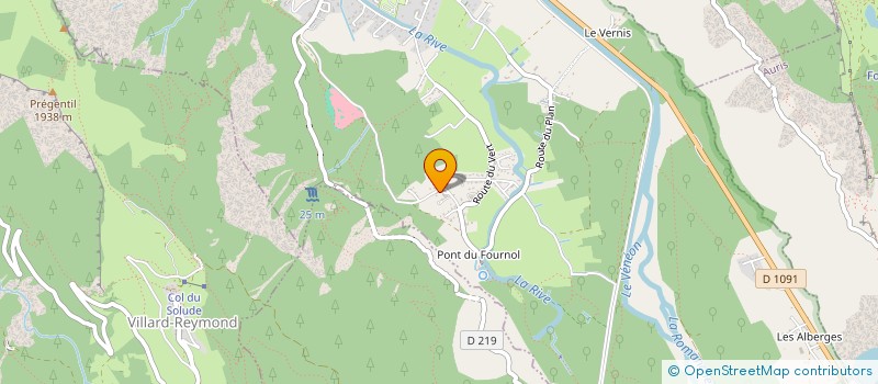 localisation de l'entreprise MONSIEUR MAXIME SALAZARD  LE BOURG-D'OISANS