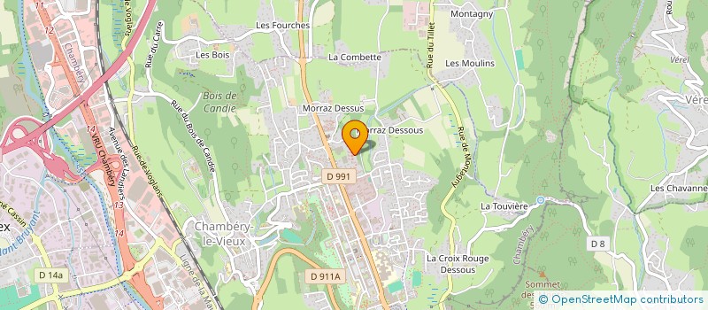 localisation de l'entreprise MONSIEUR MAXIME SALOME à CHAMBERY