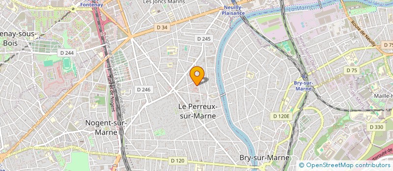 localisation de l'entreprise MONSIEUR MAXIME SAMARA  LE PERREUX-SUR-MARNE