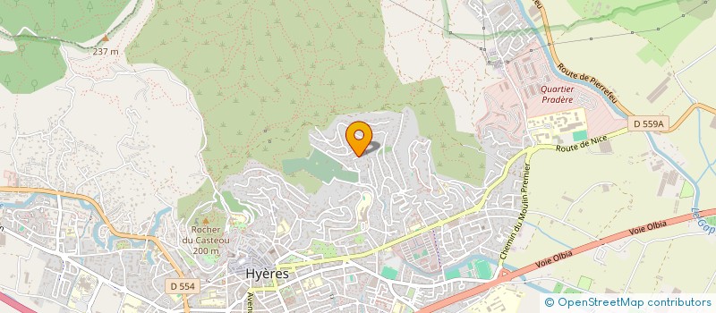 localisation de l'entreprise MONSIEUR MAXIME SANCHEZ à HYERES