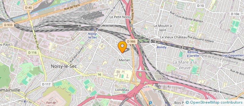 localisation de l'entreprise MONSIEUR MAXIME SANCHEZ à NOISY-LE-SEC