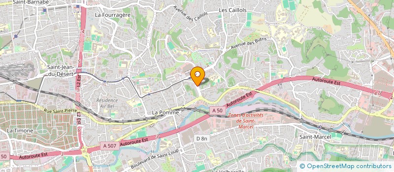 localisation de l'entreprise MONSIEUR MAXIME SANDINI à MARSEILLE