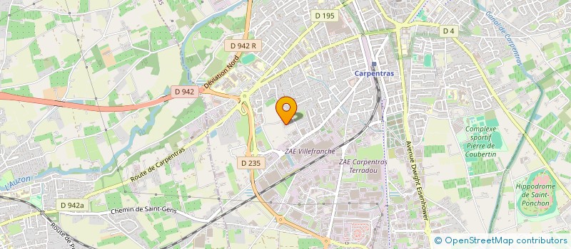 localisation de l'entreprise MONSIEUR MAXIME SANTACREU  SAULT