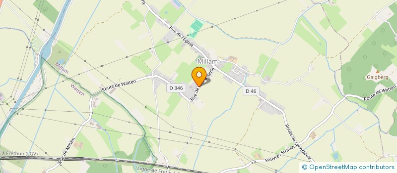 localisation de l'entreprise MONSIEUR MAXIME SAPELIER  MILLAM