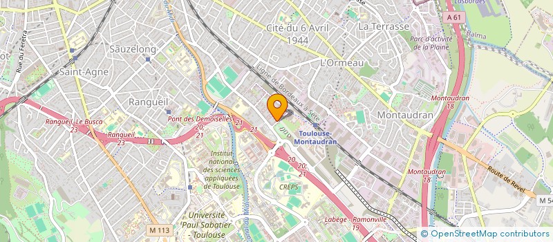 localisation de l'entreprise MONSIEUR MAXIME SARRAZYN à TOULOUSE