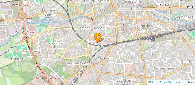 localisation de l'entreprise MONSIEUR MAXIME SAUSSE  RENNES