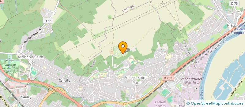 localisation de l'entreprise MONSIEUR MAXIME SAVI  VILLERS-SAINT-PAUL