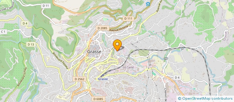 localisation de l'entreprise MONSIEUR MAXIME SCALSEGGI à GRASSE