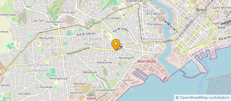 localisation de l'entreprise MONSIEUR MAXIME SCHEID à BREST