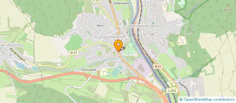 localisation de l'entreprise MONSIEUR MAXIME SCHEIDECKER  GROSBLIEDERSTROFF