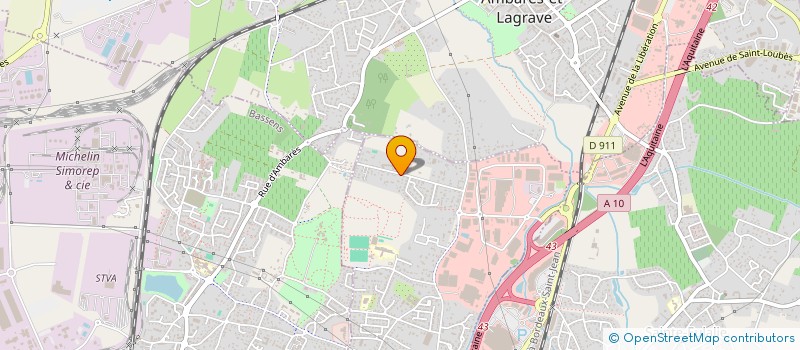 localisation de l'entreprise MONSIEUR MAXIME SCHEPMANS  CARBON BLANC