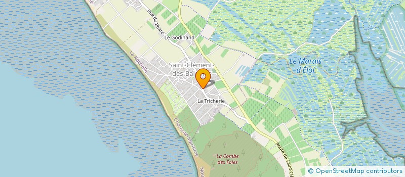 localisation de l'entreprise MONSIEUR MAXIME SCHLAX  SAINT-CLEMENT-DES-BALEINES