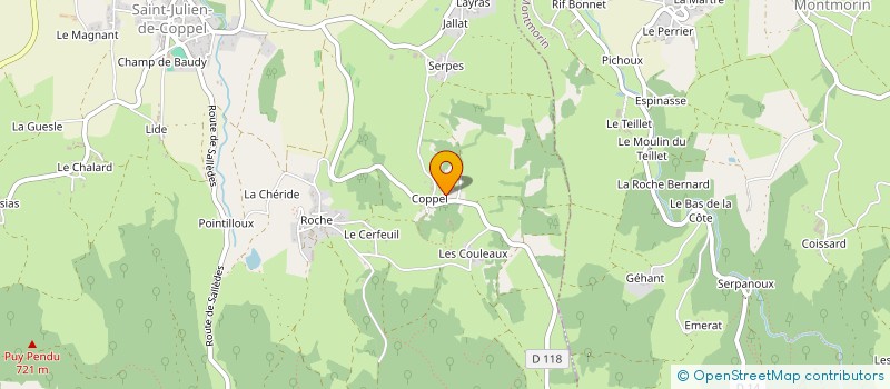 localisation de l'entreprise MONSIEUR MAXIME SCHMITT  SAINT-JULIEN-DE-COPPEL