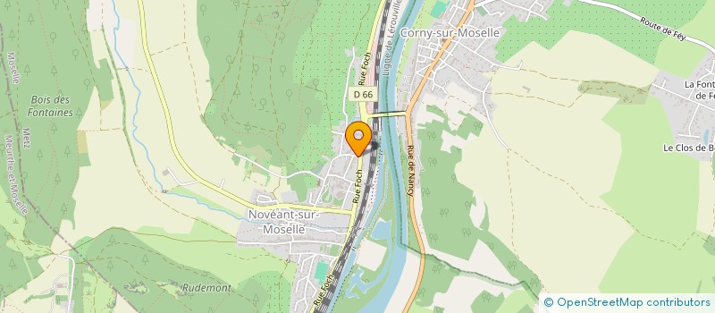 localisation de l'entreprise MONSIEUR MAXIME SCHMITT  NOVEANT-SUR-MOSELLE