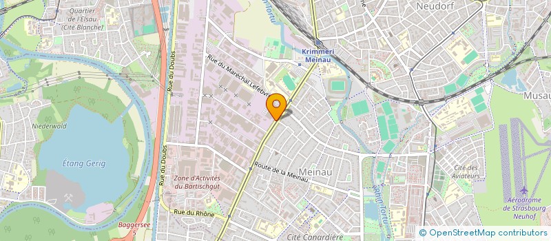 localisation de l'entreprise MONSIEUR MAXIME SCHNEIDER  STRASBOURG