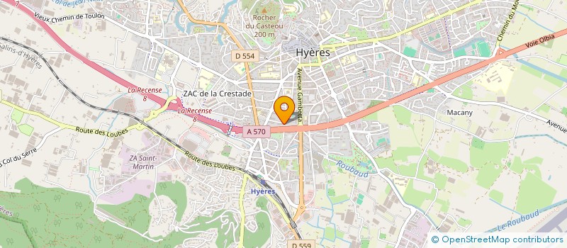 localisation de l'entreprise MONSIEUR MAXIME SCHREINER à HYERES