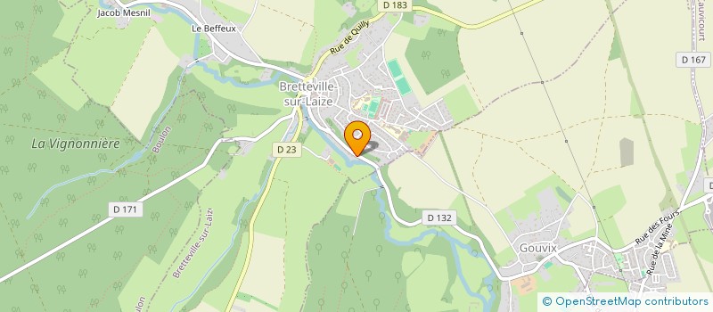 localisation de l'entreprise MONSIEUR MAXIME SCHWARTZBARD à BRETTEVILLE-SUR-LAIZE