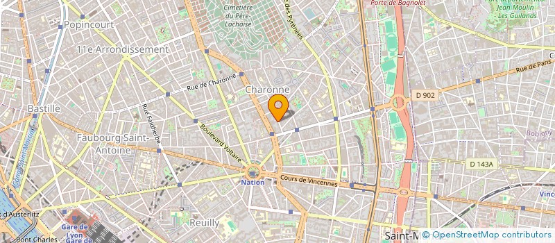 localisation de l'entreprise MONSIEUR MAXIME SCIOLETTE  PARIS