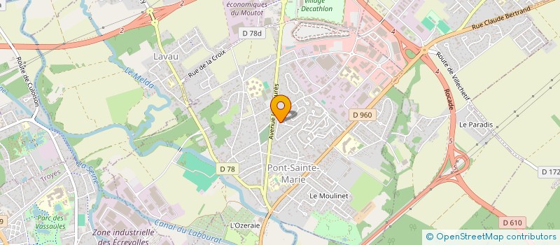 localisation de l'entreprise MONSIEUR MAXIME SE  PONT-SAINTE-MARIE