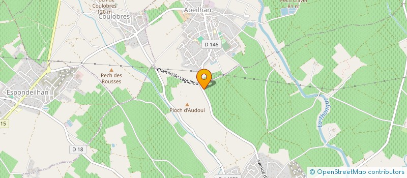 localisation de l'entreprise MONSIEUR MAXIME SEGALAS à SERVIAN