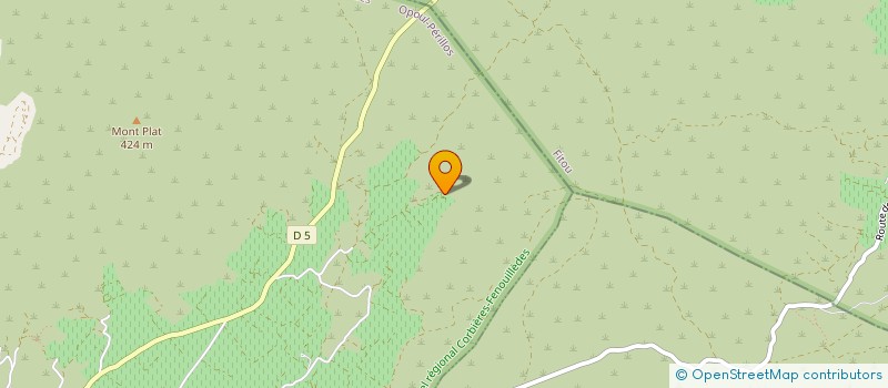 localisation de l'entreprise MONSIEUR MAXIME SEGARRA  OPOUL-PERILLOS