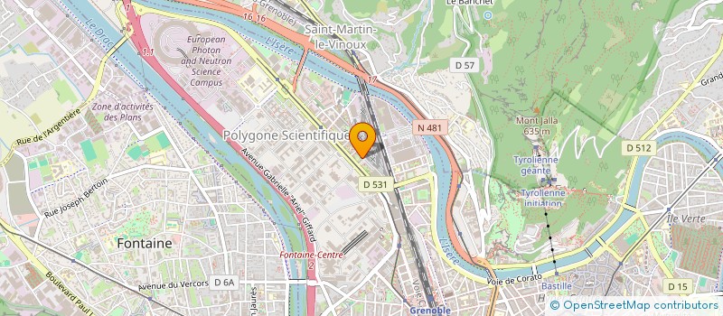 localisation de l'entreprise MONSIEUR MAXIME SEGUIN à GRENOBLE