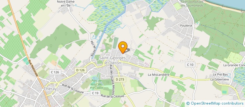 localisation de l'entreprise MONSIEUR MAXIME SELLIER à SAINT-GEORGES-D'OLERON