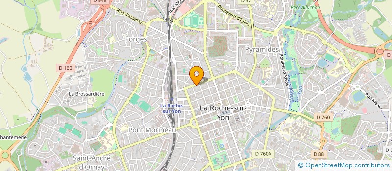 localisation de l'entreprise MONSIEUR MAXIME SEMENUTINE  LA ROCHE-SUR-YON