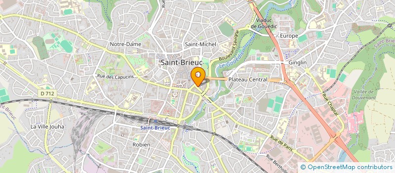 localisation de l'entreprise MONSIEUR MAXIME SERINET à SAINT-BRIEUC