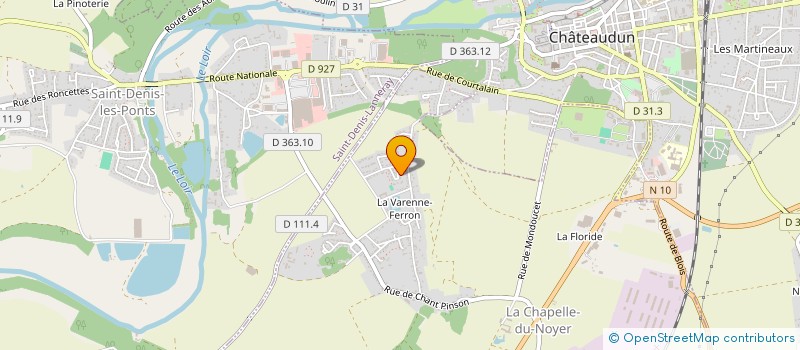 localisation de l'entreprise MONSIEUR MAXIME SEVESTRE à LA CHAPELLE-DU-NOYER