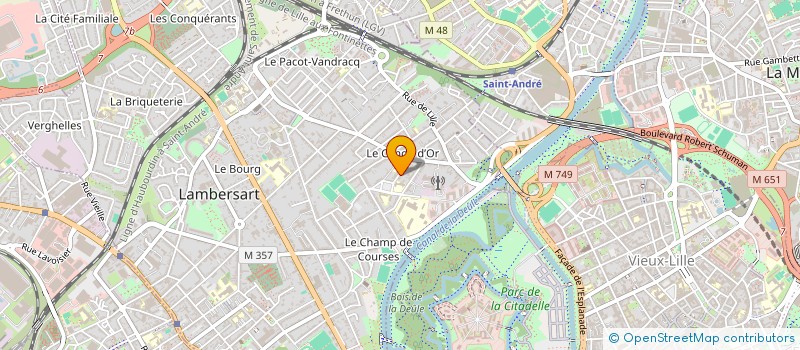 localisation de l'entreprise MONSIEUR MAXIME SEYNAVE à LILLE
