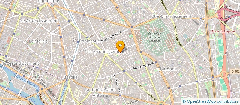 localisation de l'entreprise MONSIEUR MAXIME SIDIBE  PARIS