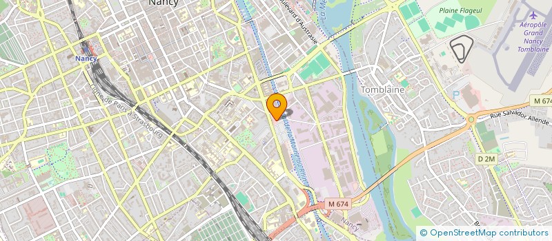 localisation de l'entreprise MONSIEUR MAXIME SILVERT  NANCY